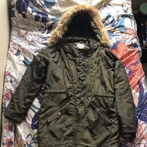 Olive Winter Coat